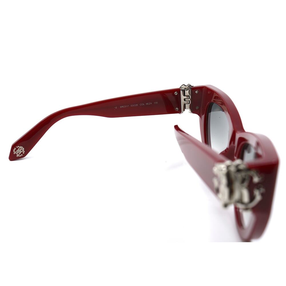 ROBERTO CAVALLI SRC017M RED GREY GRADIENT AUTHENTIC SUNGLASSES - Picture 12 of 14